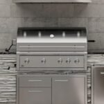 XO Appliance 42" Grill 4 Burner with Rotiss Burner LP