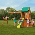 Backyard Discovery Lakewood Cedar Wood Swing Set