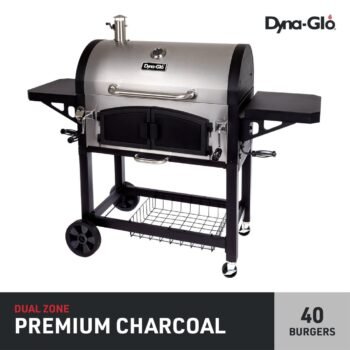 Dyna-Glo Premium Dual Chamber Charcoal Grill