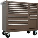 Kennedy 315XB 15-Drawer Maintenance Cart Brown