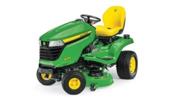 John Deere X370 42" Accel Deck Ride-on Mower